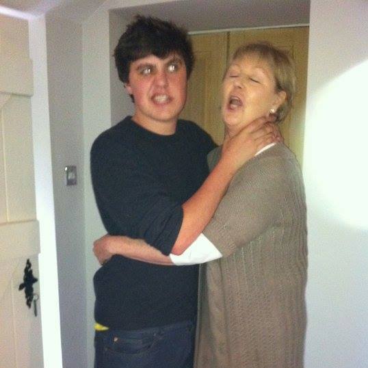 me and mum